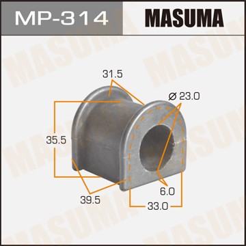 Втулка стабилизатора MP314 MASUMA