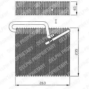 Испаритель, кондиционер TSP0525148 DELPHI