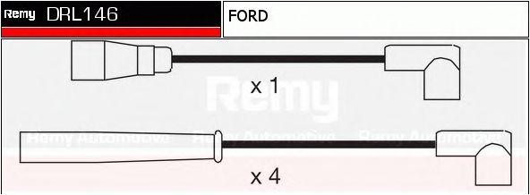 Ккомплект проводов зажигания DRL146 DELCO REMY