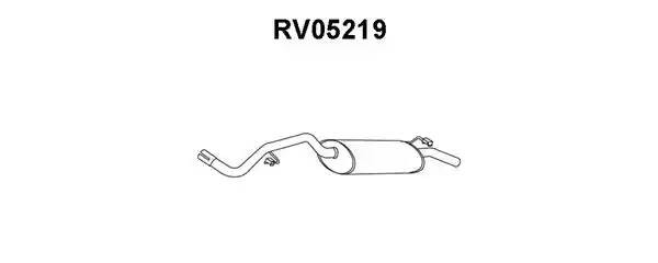 Глушитель выхлопных газов конечный RV05219 VENEPORTE