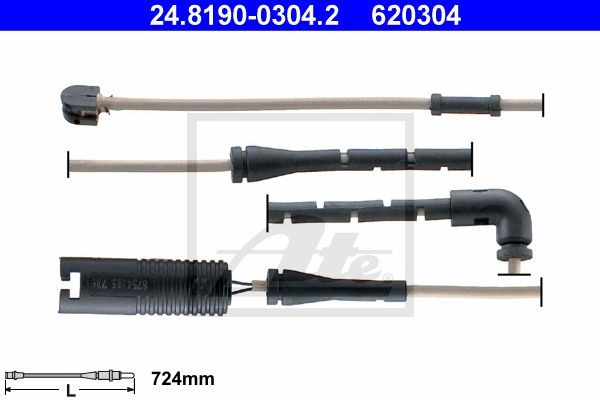 Датчик износа тормозных колодок 24.8190-0304.2 ATE