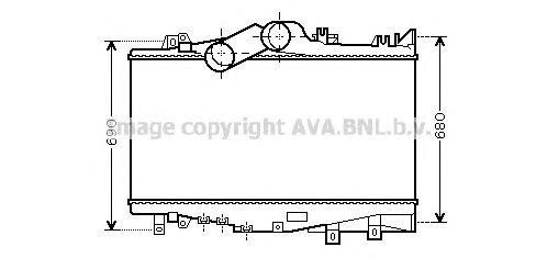 Интеркулер ME4224 AVA