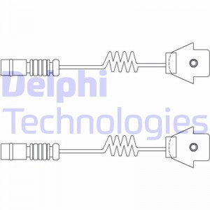 Сигнализатор, износ тормозных колодок LZ0111 DELPHI