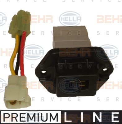Блок управления, отопление / вентиляция 5HL 351 321-421 HELLA