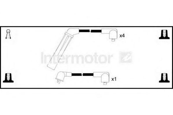 Ккомплект проводов зажигания 73151 STANDARD