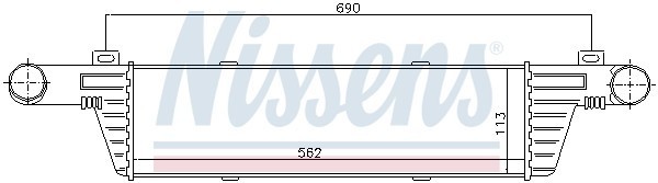 Интеркулер 96860 NISSENS