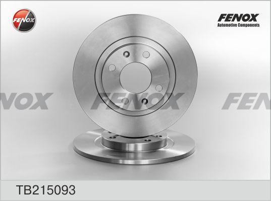 Диск тормозной TB215093 FENOX