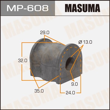 Втулка стабилизатора MP608 MASUMA