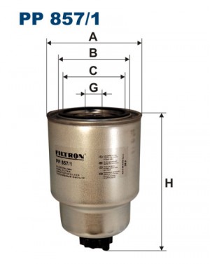 Фильтр топливный PP8571 FILTRON