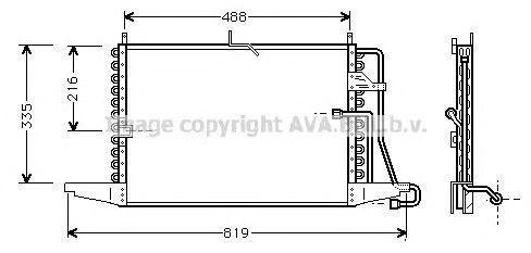 Конденсатор, кондиционер FD5298 AVA