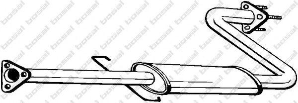Предглушитель выхлопных газов 283803 BOSAL