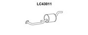 Предглушитель выхлопных газов LC43011 VENEPORTE