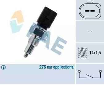 Выключатель, фара заднего хода 41303 FAE