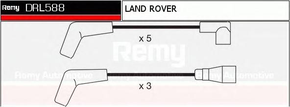 Ккомплект проводов зажигания DRL588 DELCO REMY