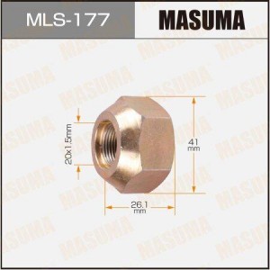 Гайка крепления колеса MLS-177 MASUMA