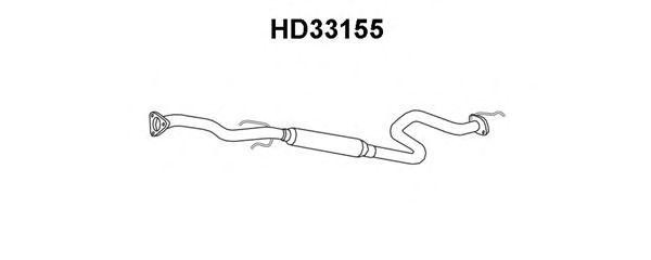 Предглушитель выхлопных газов HD33155 VENEPORTE