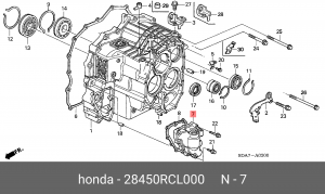 Деталь 28450RCL000 HONDA