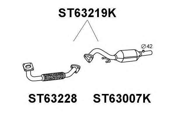 Катализатор ST63219K VENEPORTE