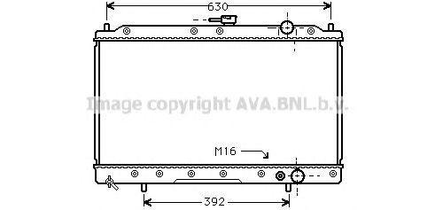 Радиатор охлаждения ДВС MTA2043 AVA