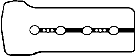 Прокладка, крышка головки цилиндра 440339P CORTECO