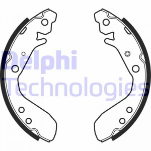 Комплект тормозных колодок LS1984 DELPHI
