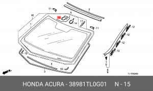 Датчик дождя 38981TL0G01 HONDA