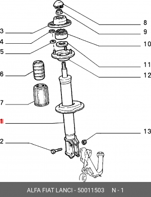 Деталь 50011503 ALFA FIAT LANCIA