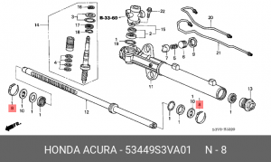 Хомут 53449S3VA01 HONDA