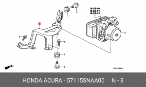 Деталь 57115SNAA00 HONDA
