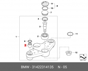 Шарнир 31 42 2 314 135 BMW