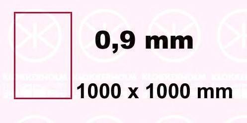 плоский лист 9600012 KLOKKERHOLM