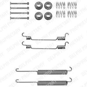 Комплектующие, тормозная колодка LY1302 DELPHI