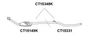 Ремонтная трубка, катализатор CT15331 VENEPORTE