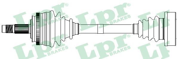 Приводной вал DS13022 LPR