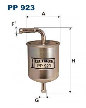 Фильтр топливный PP923 FILTRON