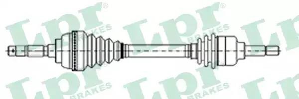 Приводной вал DS21058 LPR
