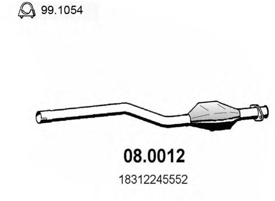 Катализатор 080012 ASSO