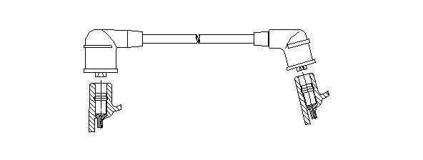 Провод зажигания 48640 BREMI