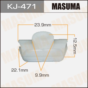 Клипса крепежная KJ471 MASUMA