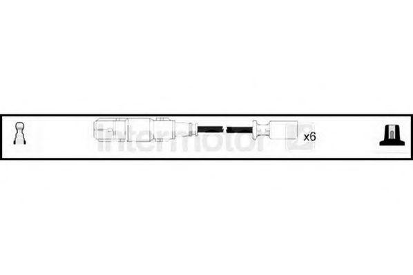 Ккомплект проводов зажигания 83083 STANDARD