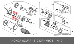 Деталь 31213PHM004 HONDA