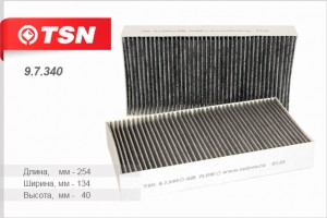 Фильтр салона 9.7.340 TSN