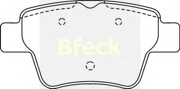Комплект тормозных колодок, диско 2415000 BRECK