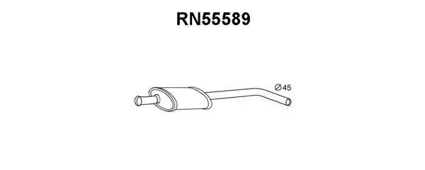 Предглушитель выхлопных газов RN55589 VENEPORTE