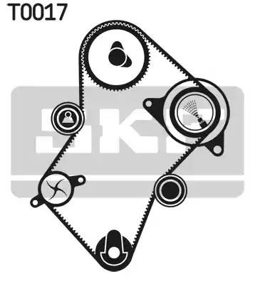 Комплект ремня ГРМ VKMS03241 SKF