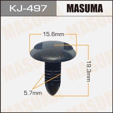 Клипса крепежная KJ497 MASUMA
