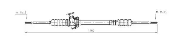 Рулевой механизм VO4003 GENERAL RICAMBI