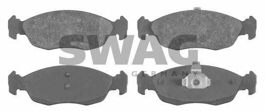 Комплект тормозных колодок, диско 62 91 6238 SWAG