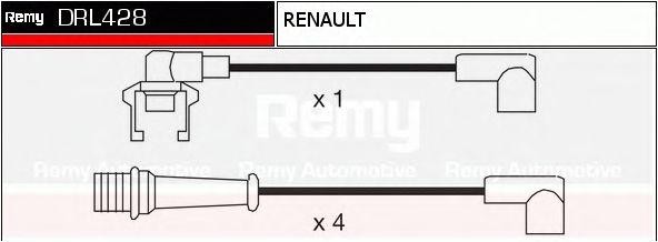 Ккомплект проводов зажигания DRL428 DELCO REMY