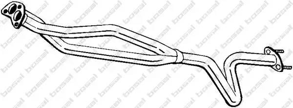 Выпускной трубопровод 873387 BOSAL